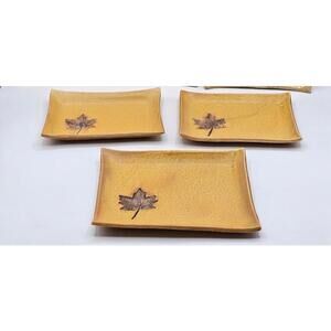 Handcrafted Studio Pottery Leaves